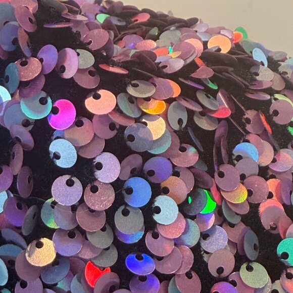 New, unworn and rare UGG lilac-frost sequin classic short boots Size 9 womens - Picture 7 of 7